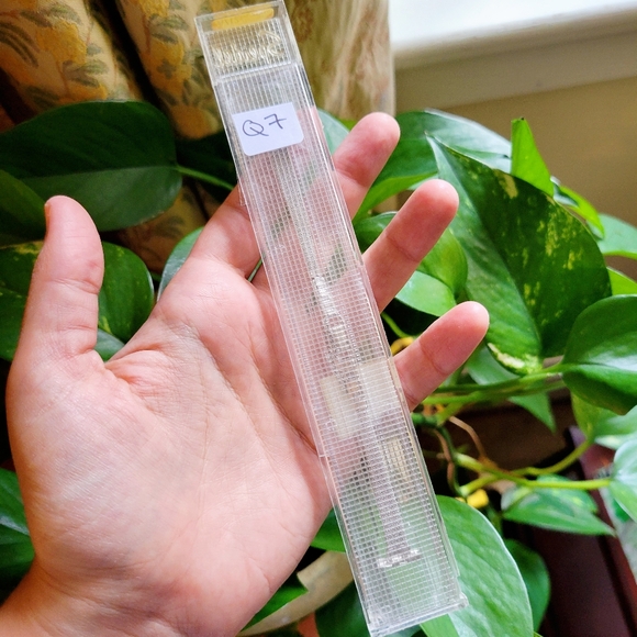 Vintage Speidel Classic Dainty Silver A712 1/2" White Tap'd Mesh Watchband - Picture 6 of 6